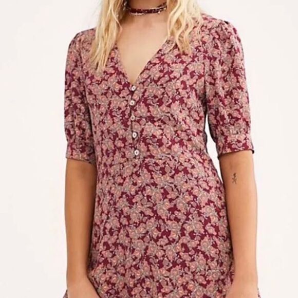 NWT Free People Provence Mini dress size S - Picture 2 of 8
